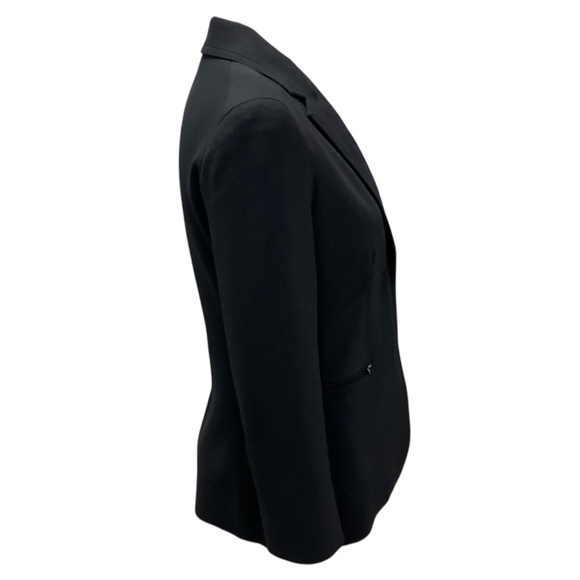 THE ROW BLACK CREPE JACKET - Picture 2 of 4
